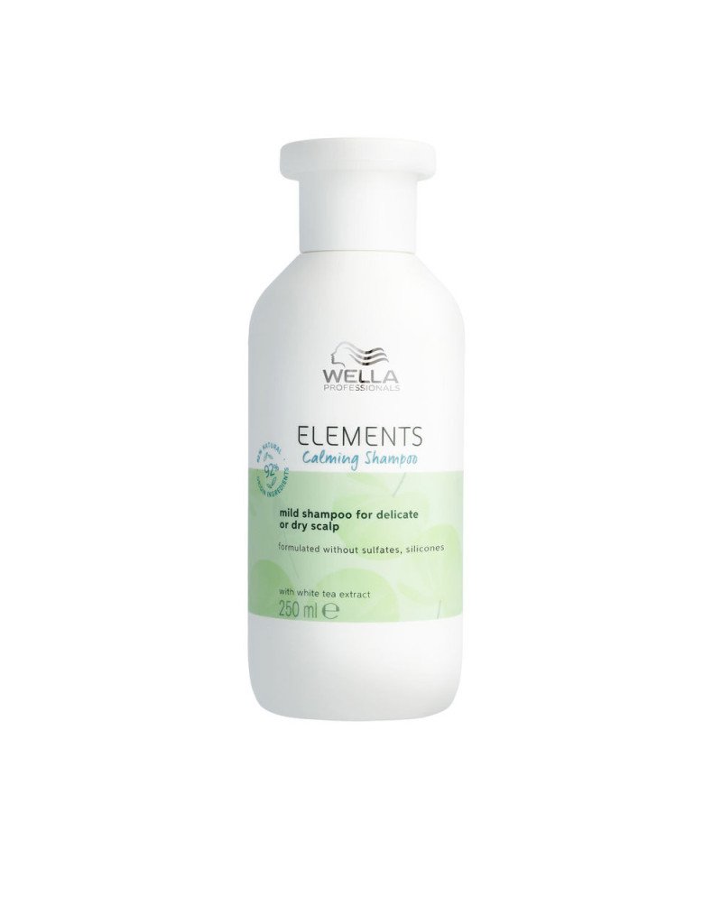 ELEMENTS Champú natural Calmante para cuero cabelludo seco o delicado 250 ml