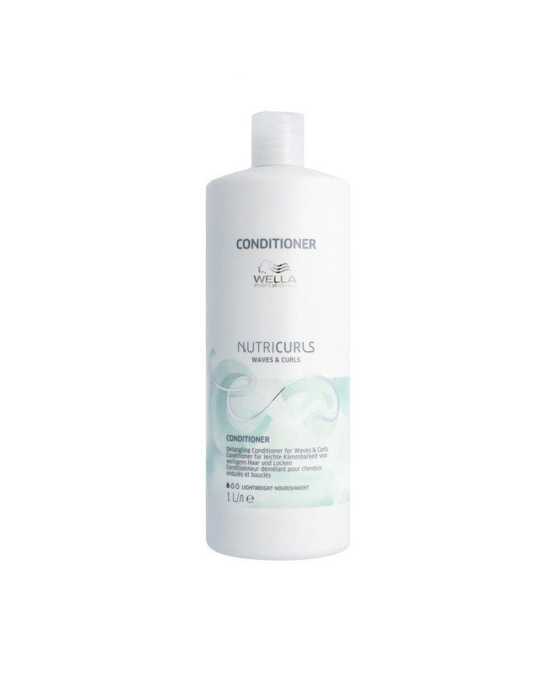 NUTRICURLS Acondicionador Limpiador Cabello con Rizos y Ondas 1000 ml