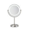 ESPEJO DE MAQUILLAJE LED 2 caras 1 u