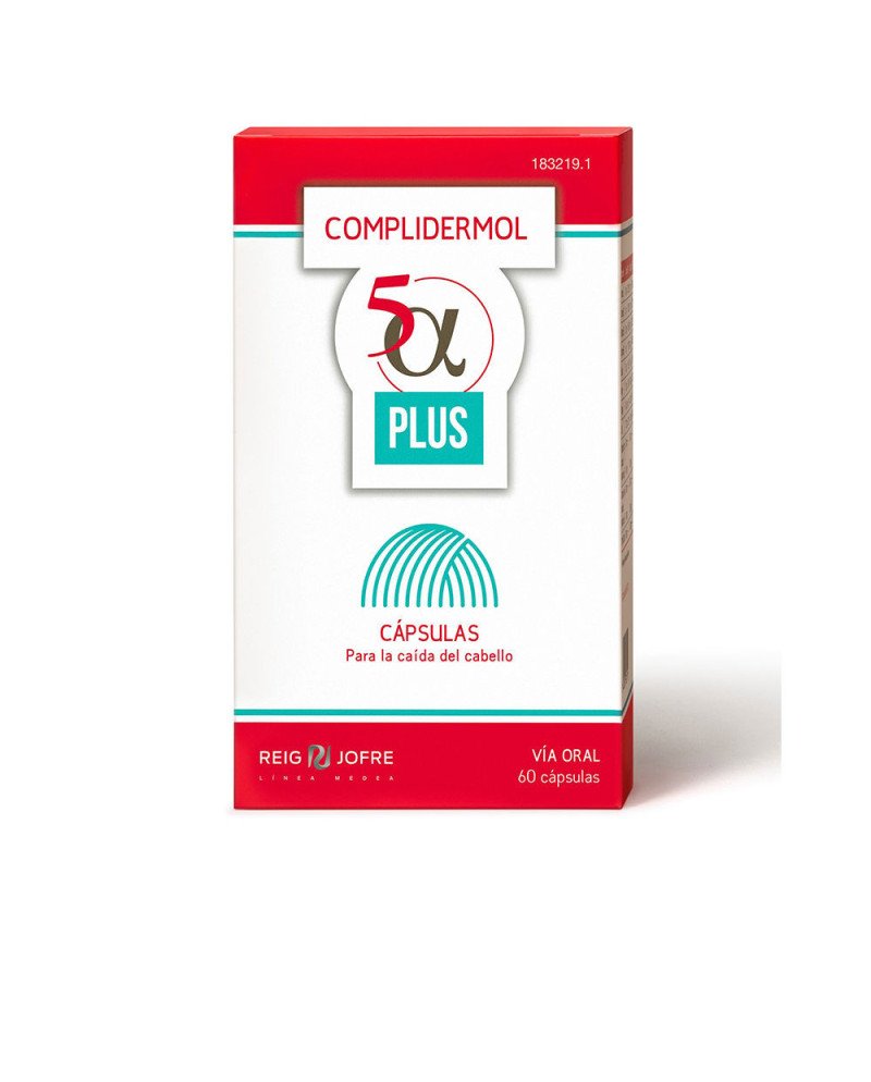 COMPLIDERMOL 5 ALFA cápsulas para la caída del cabello 60 u