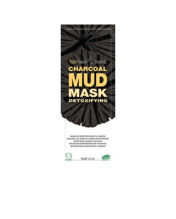 FAB FACE FOOD CHARCOAL mascarilla de barro carbón desintoxicante 10 gr