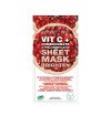 FAB FACE FOOD VIT C + POMEGRANATE & HYALURONIC ACID mascarilla de tela 1 u