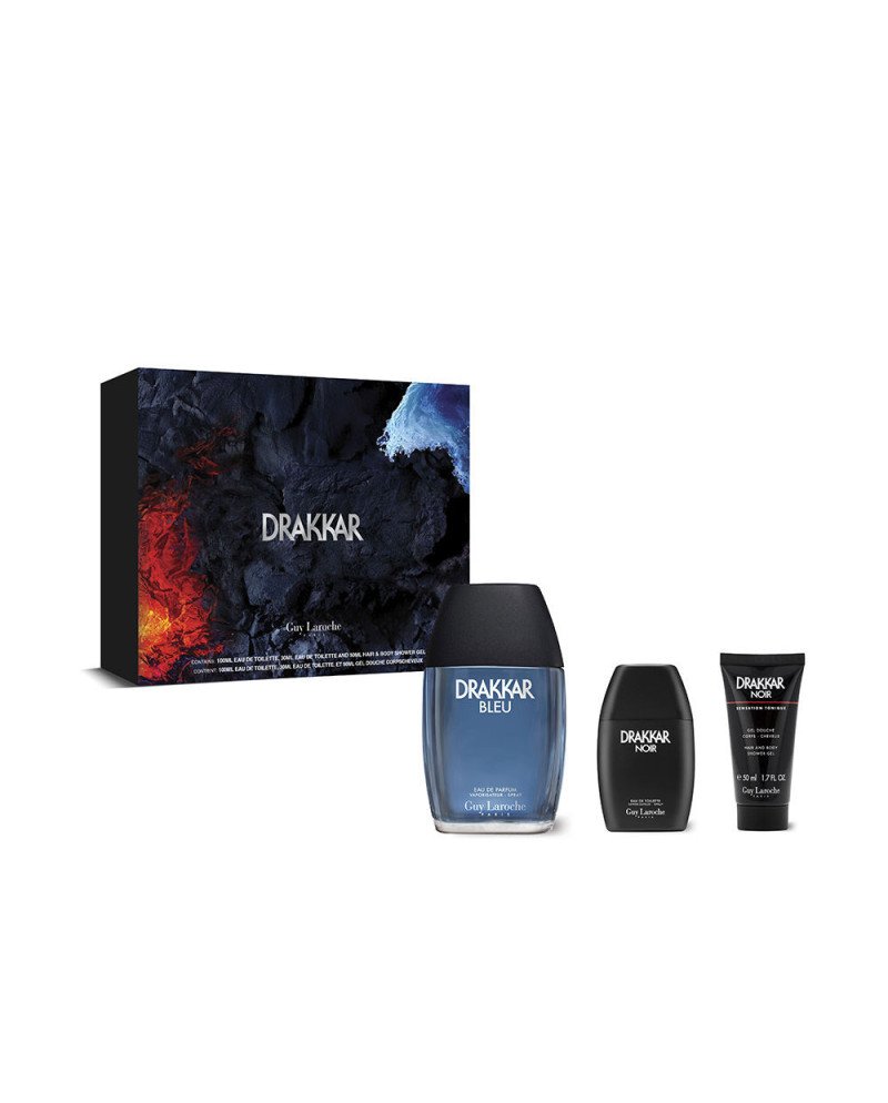 DRAKKAR BLEU ESTUCHE 3 pz