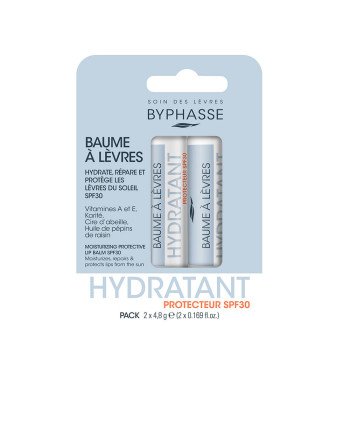 BÁLSAMO LABIAL PROTECCIÓN SPF30 PACK 2 pz