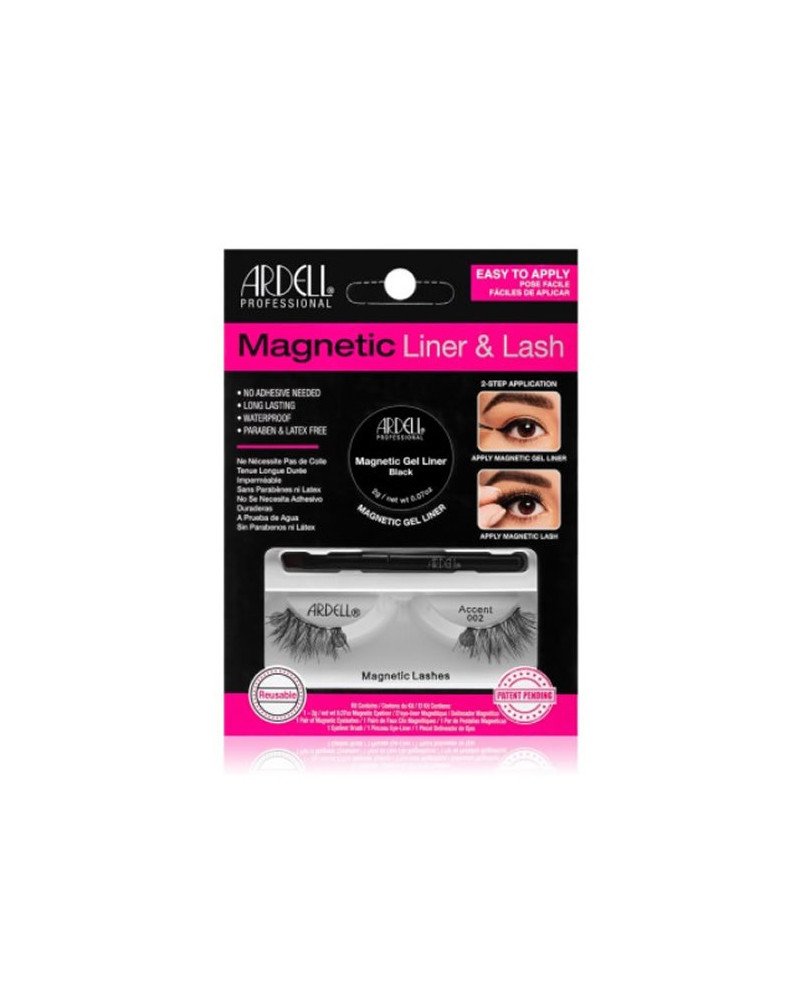Ardell Magnetic Liner & Lash Pestañas Postizas Accent 002