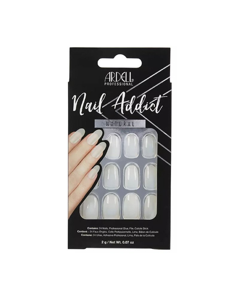 Ardell Nail Addict Natural Oval Uñas Postizas