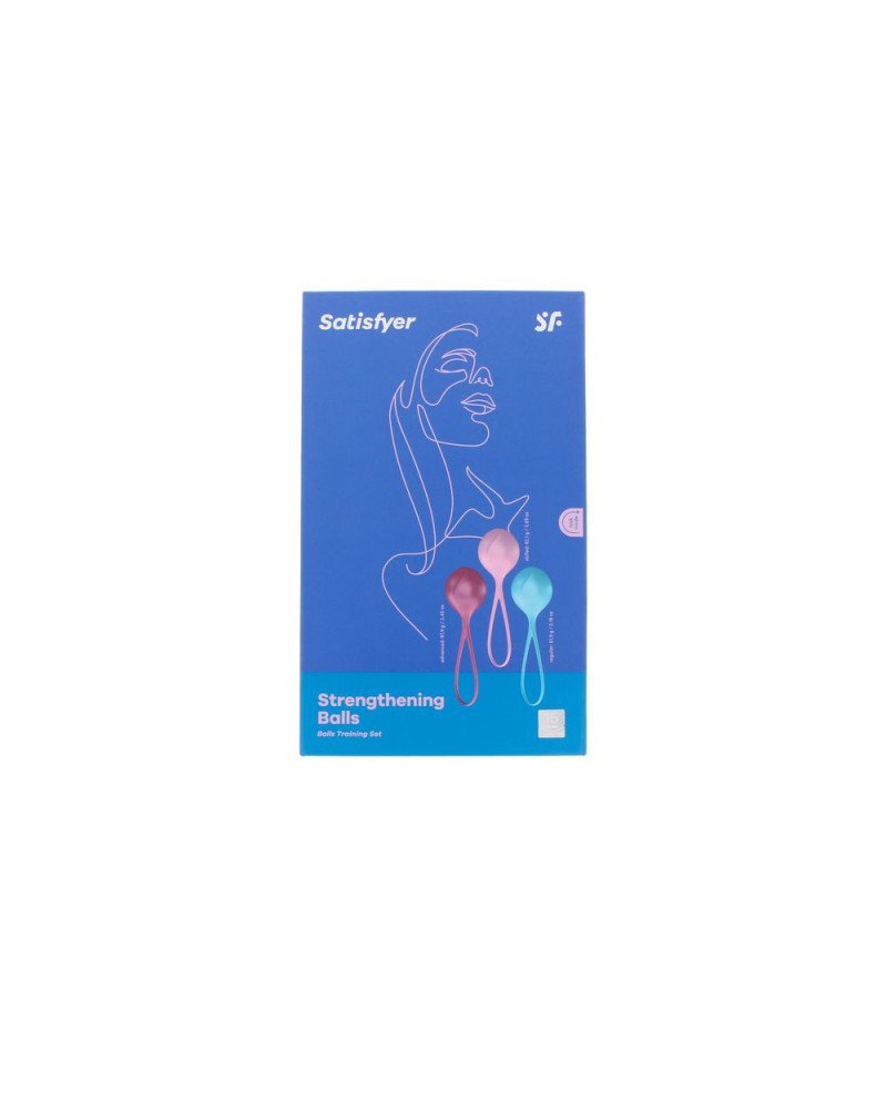 SATISFYER BOLAS CHINAS ESTUCHE 3 pz