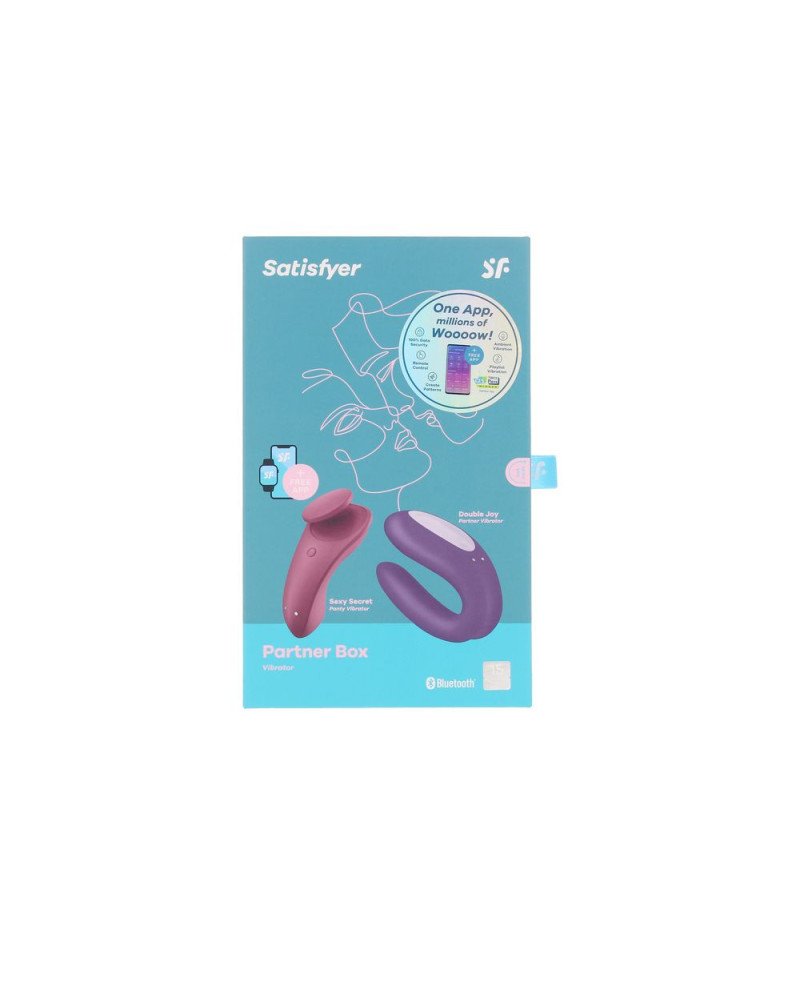 SATISFYER PARTNER BOX ESTUCHE 2 pz