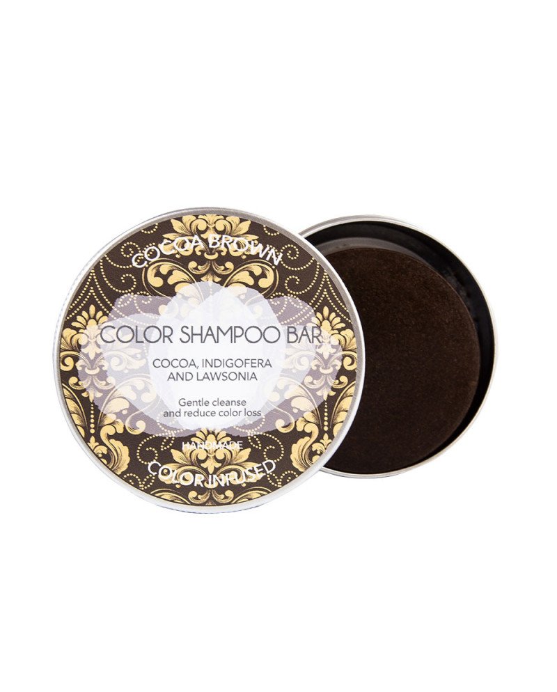 BIO SOLID cocoa brown shampoo bar 130 gr