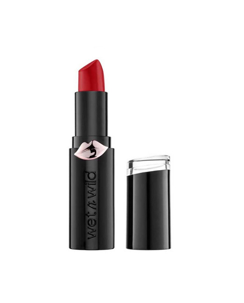 Wet N Wild Megalast Lipstick Matte Finish Stoplight Red