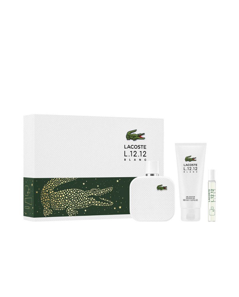 LACOSTE L.12.12 BLANC ESTUCHE 3 pz