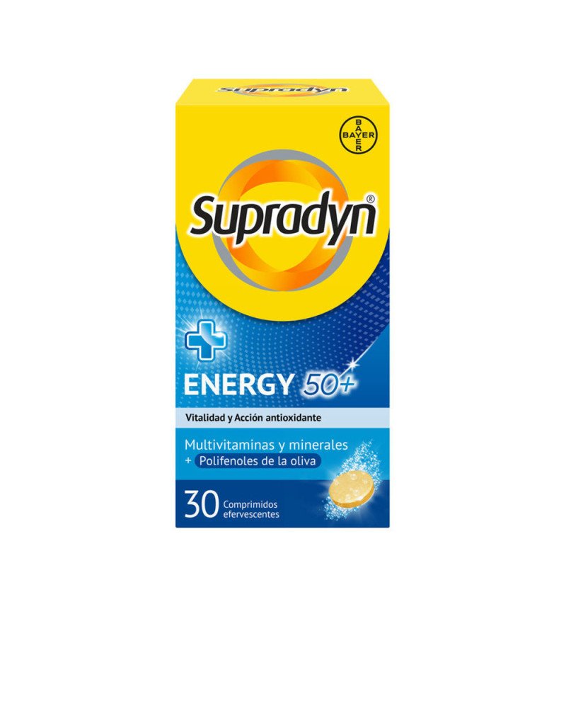 SUPRADYN ENERGY 50+ comprimidos efervescente 30 u