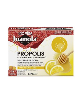 PRÓPOLIS LIMÓN MIEL gummies 36 u