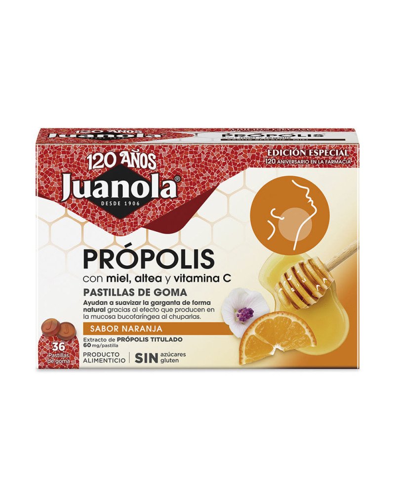 PRÓPOLIS NARANJA gummies 36 u