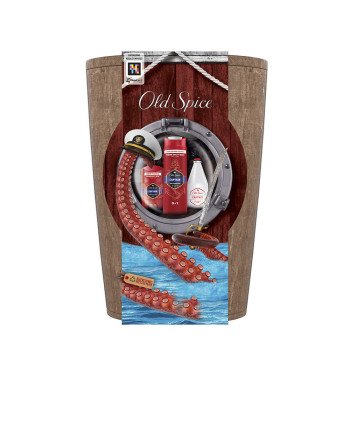 OLD SPICE CAPTAIN BARRIL ESTUCHE 3 pz