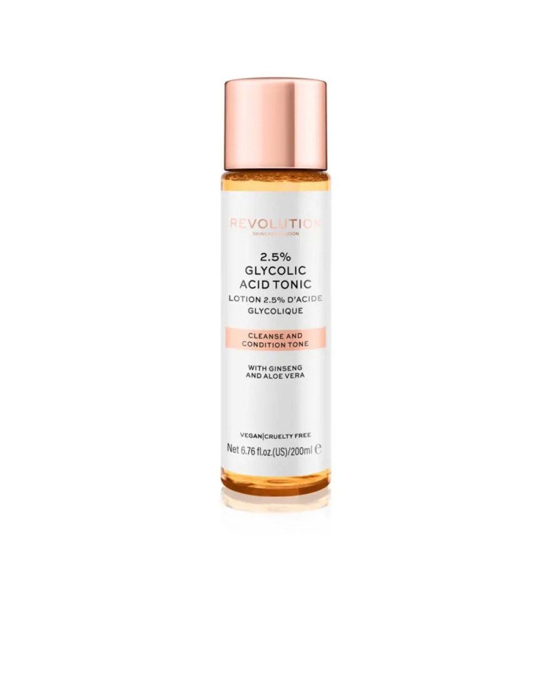 GLYCOLIC ACID TONIC 2,5% cleanse and condition skin tone 200 ml
