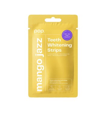 POP. tiras blanqueadoras sabor mango 7 u