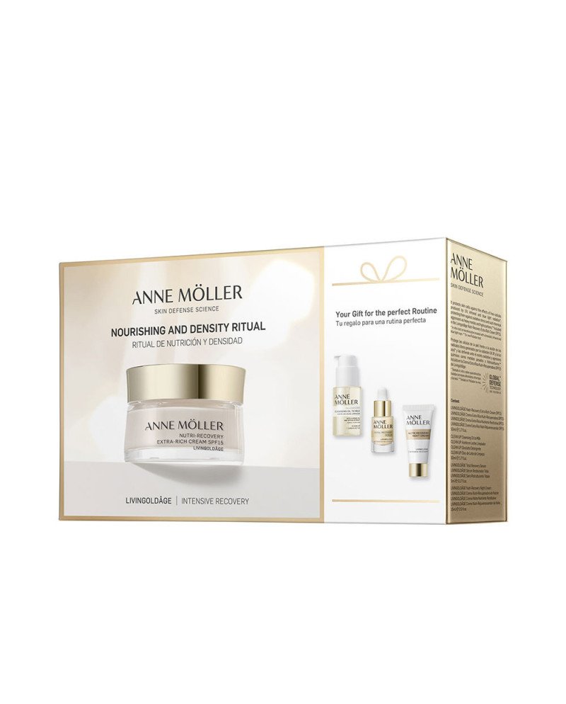 LIVINGOLDÂGE CREMA EXTRA RICA NUTRI-RECUPERADORA SPF15 ESTUCHE 4 pz