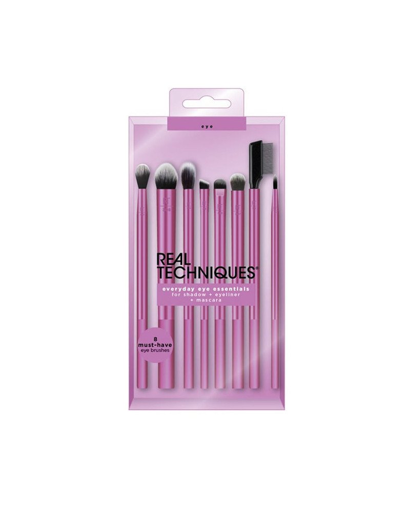 Real Techniques Everyday Eye Essentials Set 8 Piezas