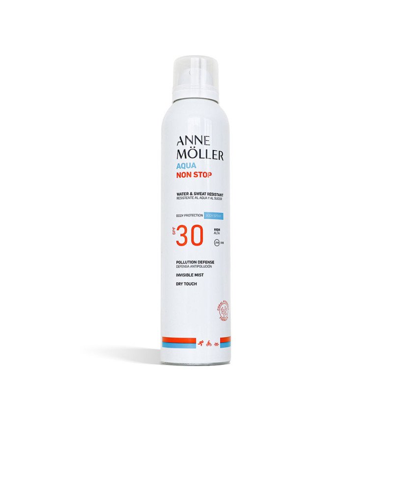 AQUA NON STOP resistente al agua y al sudor body spray SPF30 200 ml