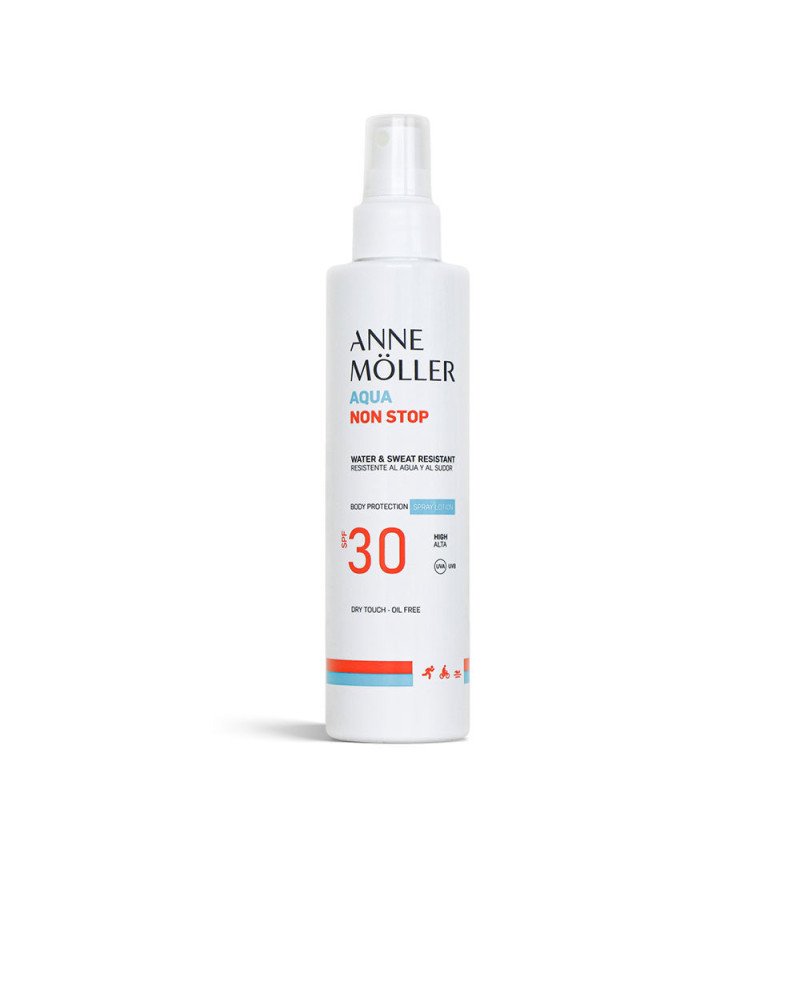 AQUA NON STOP resistente al agua y al sudor spray lotion SPF30 175 ml