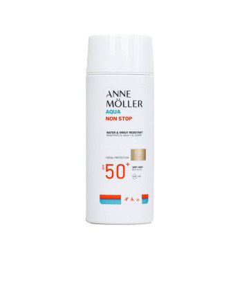 AQUA NON STOP resistente al agua y al sudor glow fluid SPF50+ 75 ml