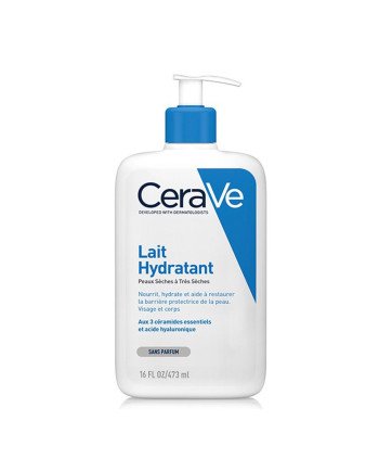 Cerave Piel Seca A Muy Seca Leche Hidratante Sin Perfume 473Ml