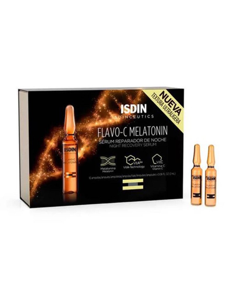 Isdin Flavo-C Melatonin Serum Reparador De Noche 10Un