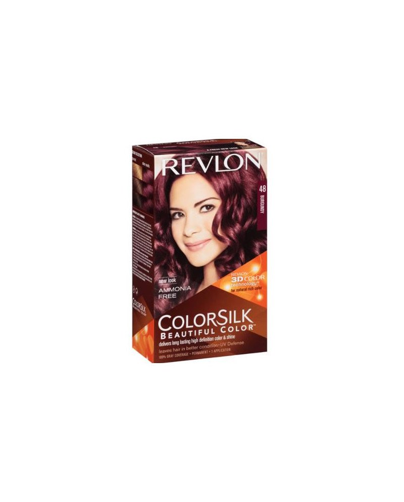 Revlon Colorsilk Sin Amoniaco 48 Borgoña