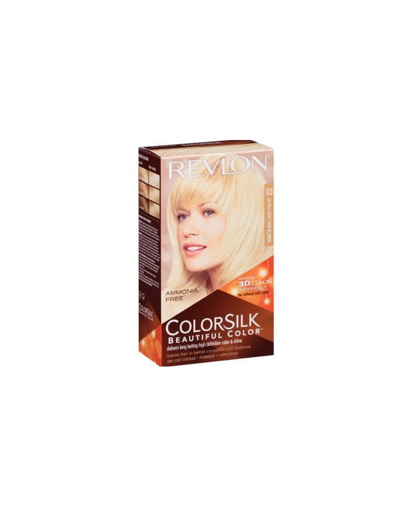 Revlon Colorsilk Sin Amoniaco 03 Rubio Ultra Claro