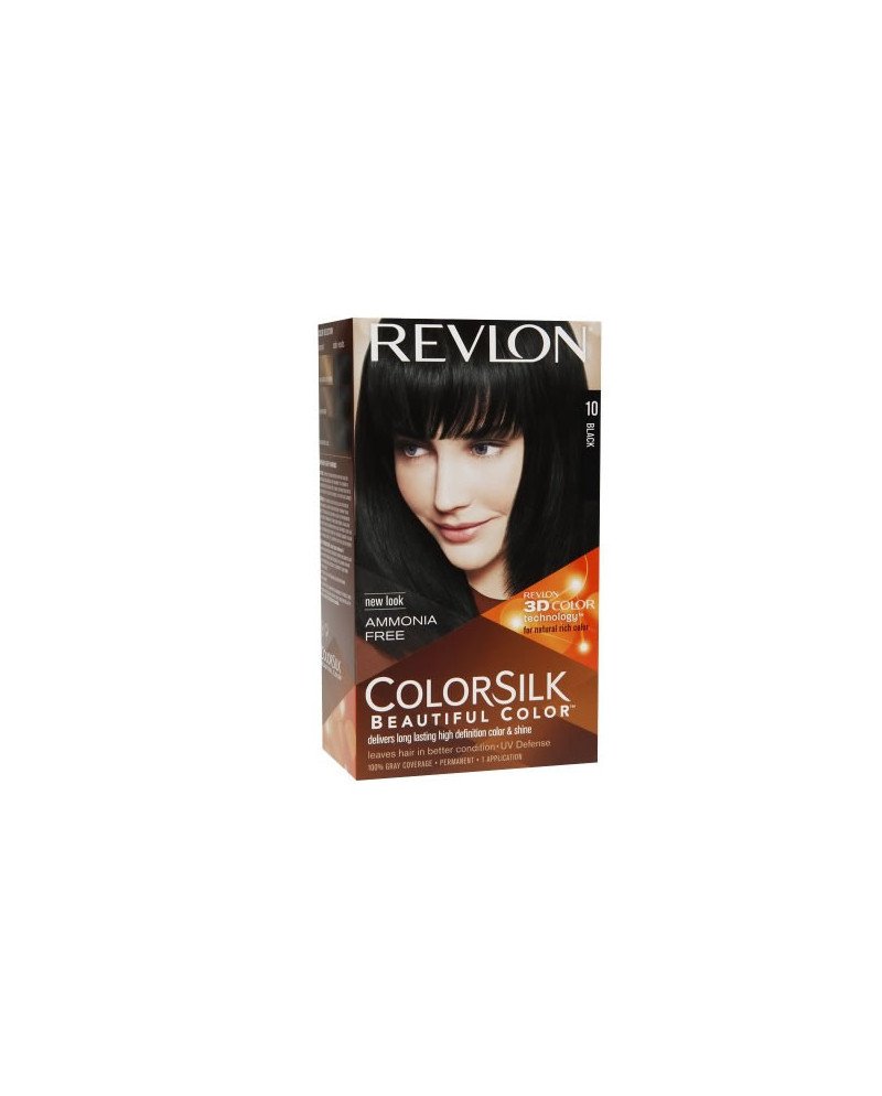 Revlon Colorsilk Sin Amoniaco 10 Negro