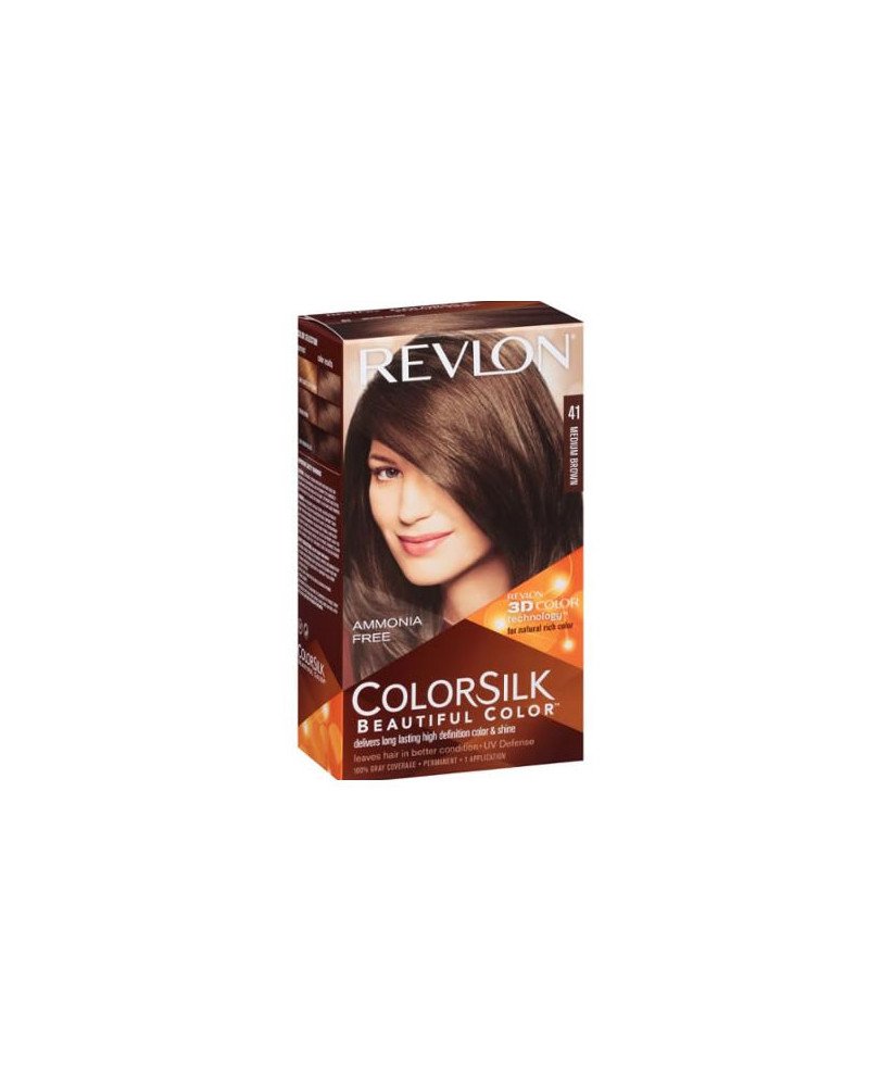 Revlon Colorsilk Sin Amoniaco 41 Castaño Medio