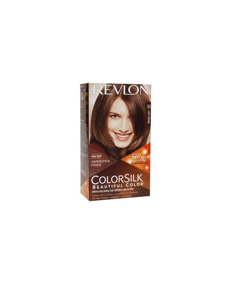 Revlon Colorsilk Sin Amoniaco 51 Castaño Claro