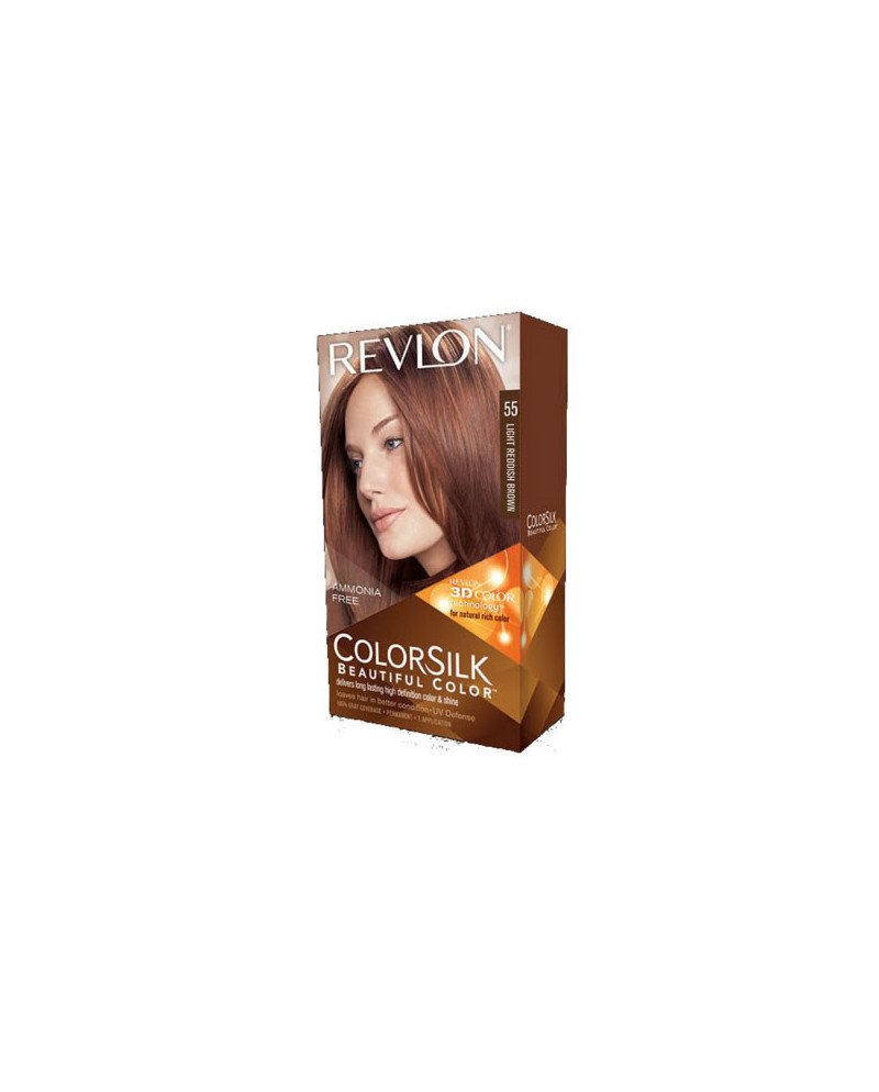 Revlon Colorsilk Sin Amoniaco 55 Rojizo Claro
