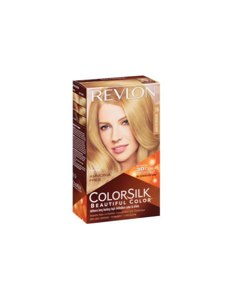 Revlon Colorsilk Sin Amoniaco 74 Rubio Medio