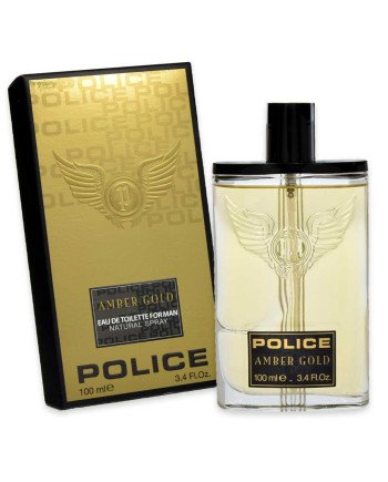 Police Amber Gold Eau De Toilette For Man 100ml Spray