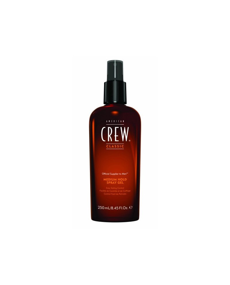 American Crew Medium Hold Spray Gel Control Facil Para El Peinado 250m