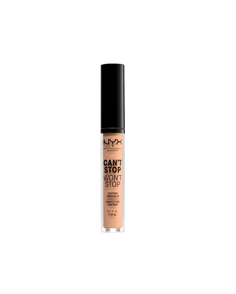 Nyx Can´t Stop Won´t Stop Full Coverage Contour Concealer Natural 3,
