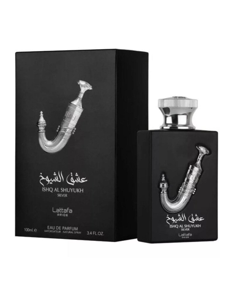 Lattafa Ishq Al Shuyukh Silver Eau De Parfum 100Ml