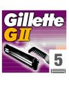 Gillette GII Recambio De Maquinilla De Afeitar 5 Recambios