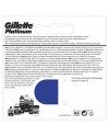 Gillette Platinum Hojas De Afeitar Para Hombre, 5 Uds.